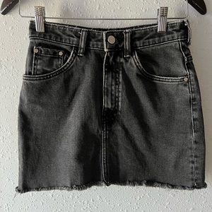 ZARA TRAFALUC Authentic Denim Mini Skirt